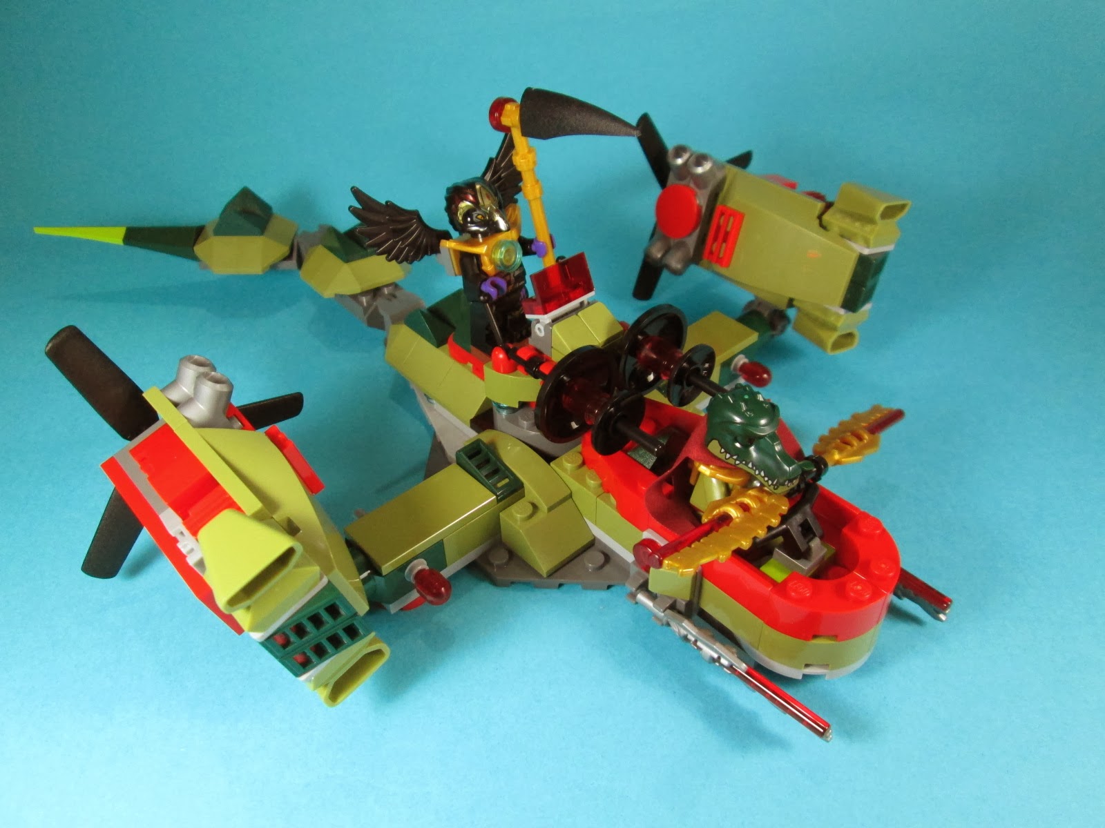 set LEGO Chima 70006 Cragger's Command Ship