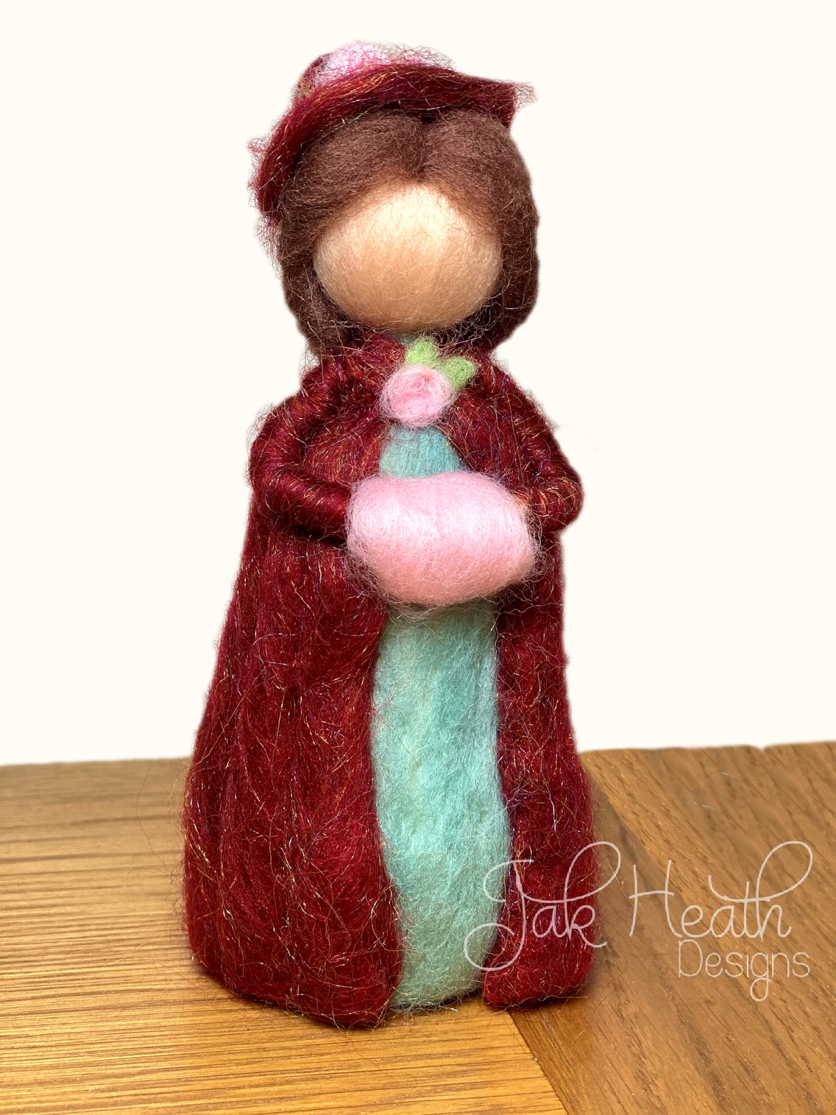 Jak Needle Felting Edwardian Lady