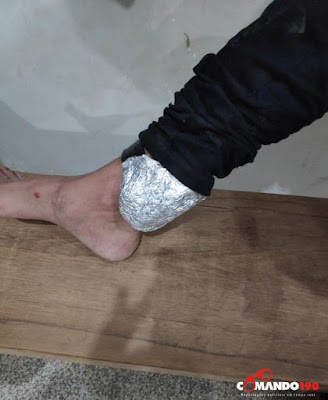 Apenados com tornozeleiras são presos após fugir da PM