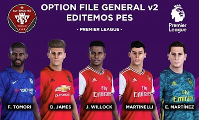 eFootball PES 2020 PS4 Editemos PES Option File V2.1