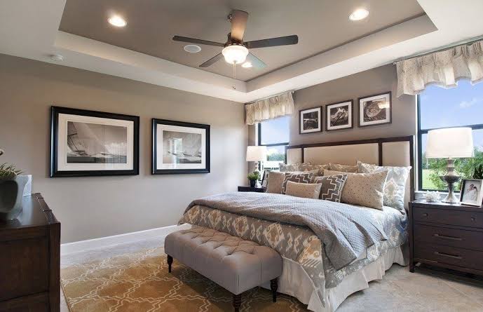 Bedroom Master Ceiling Fans With Lights Home Design Ideas