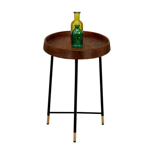 CARPENTER OVAL Bàn Góc 75x40x53 cm