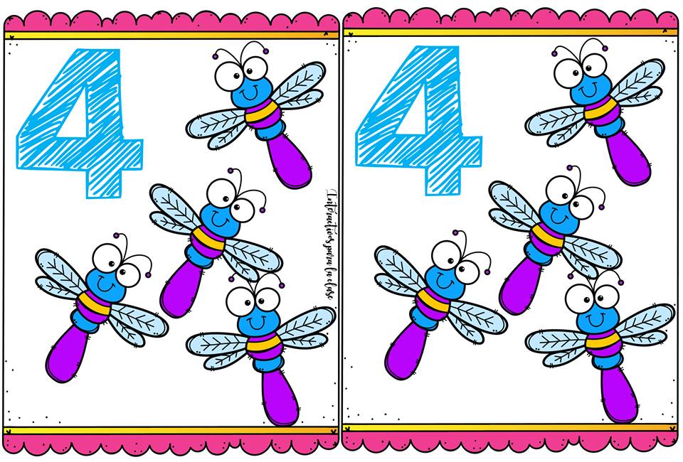 Juego De Memorama Numerico De Insectos Materiales Educativos