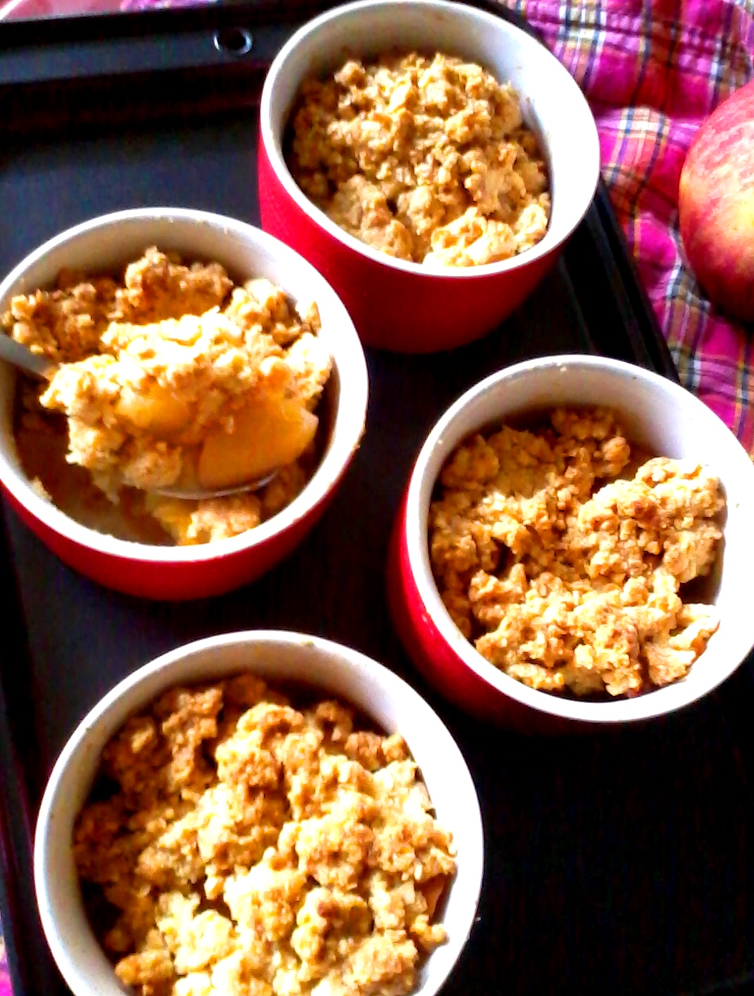 Bakescapade Jamie Oliver s Apple Crumble Crumble Epal Jamie Oliver