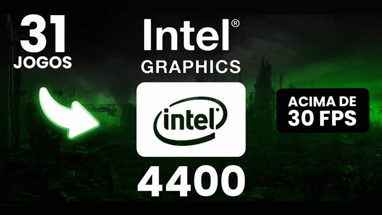 jogos que rodam na Intel HD Graphics 4400