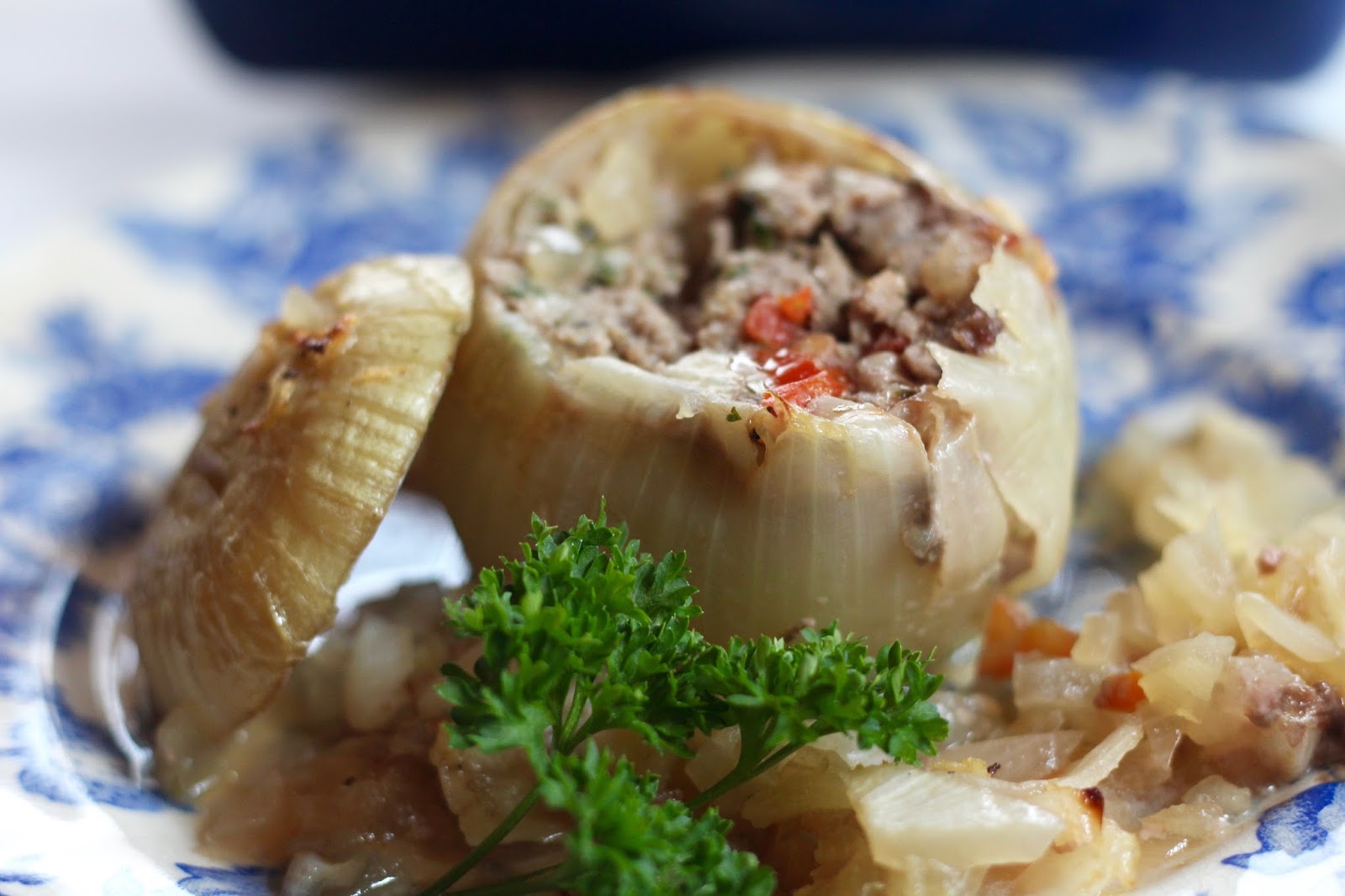 Stuffed Sweet Onions in Beer Sauce for Oktoberfest Diary of a Mad