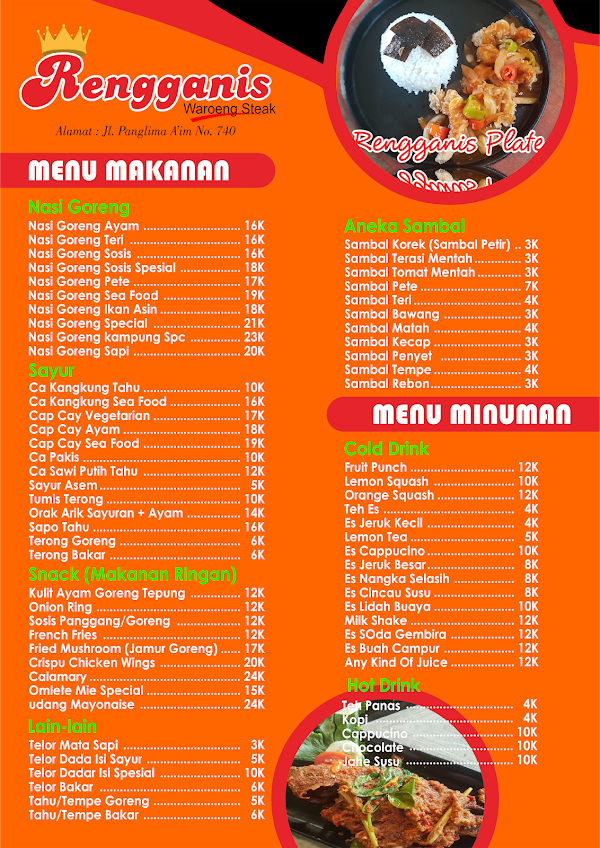DESAIN GRATISAN MENU WARUNG MAKAN RENGGANIS DESAIN GRATISAN MENU WARUNG MAKAN RENGGANIS