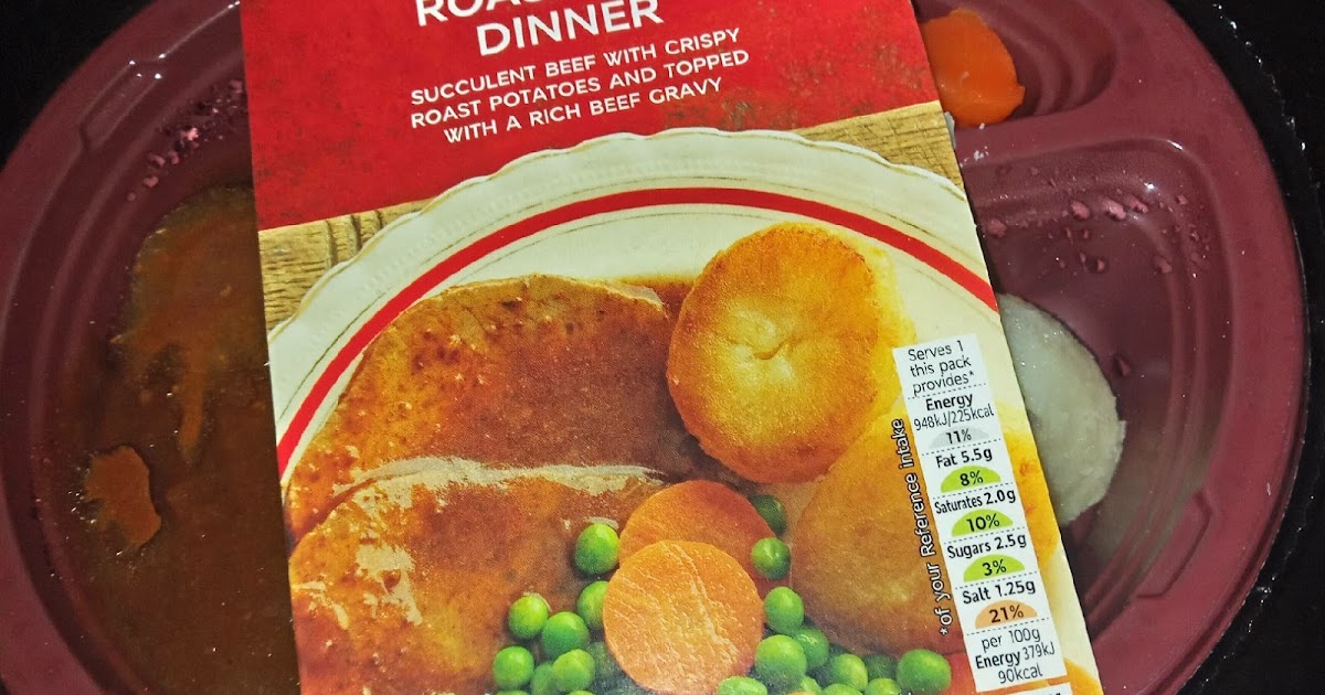Supersupergirl's Food Reviews M&S Marks and Spencers roast beef dinner