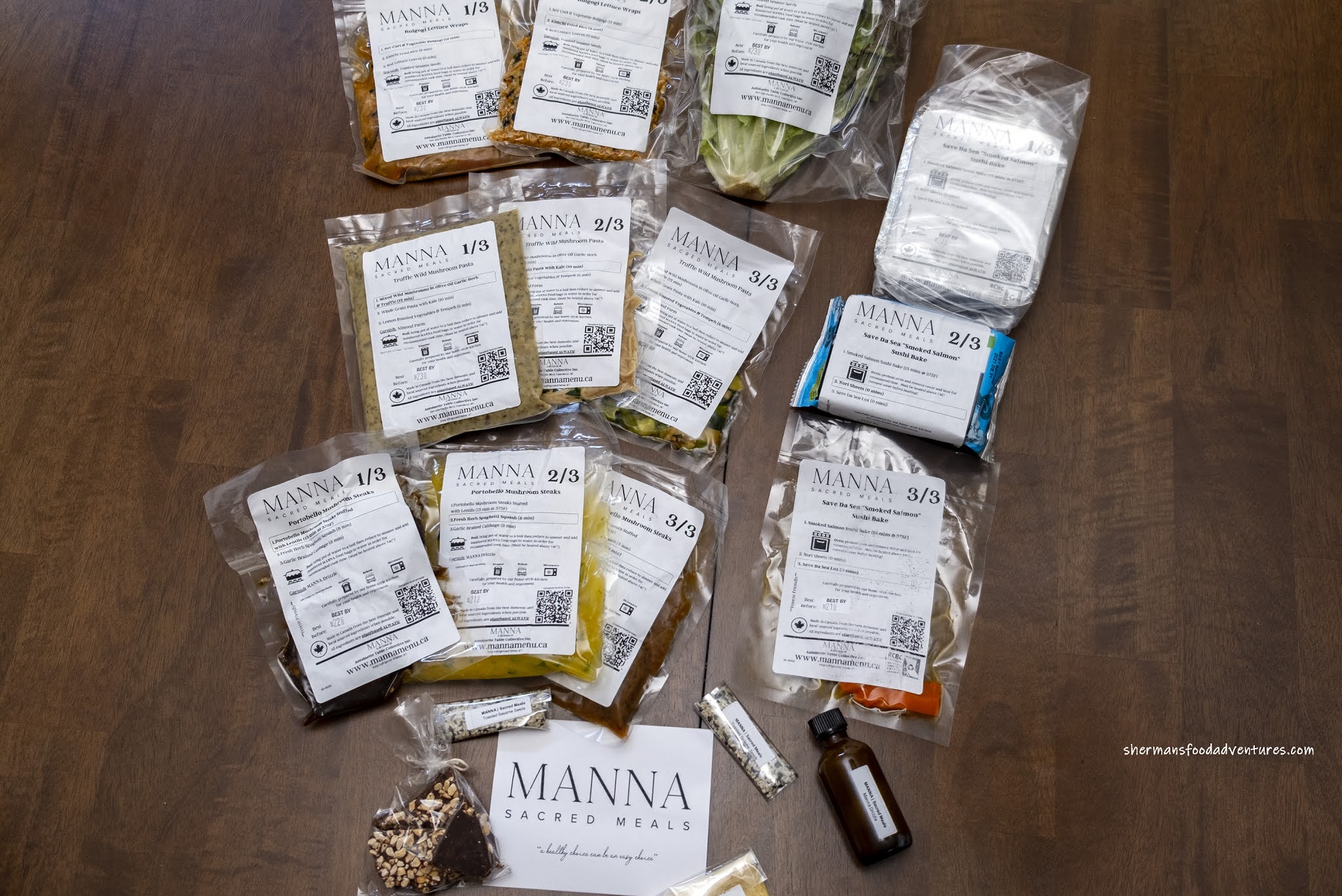 Sherman's Food Adventures: Manna Sacred Meals