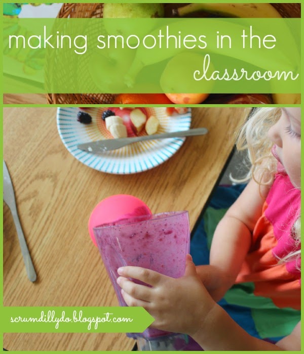 scrumdillydo! making smoothies in the classroom
