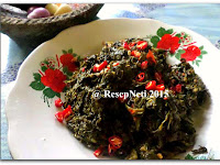 Resep Tumis Daun Singkong Sederhana ( Stir-fry Cassava Leaves Recipe )