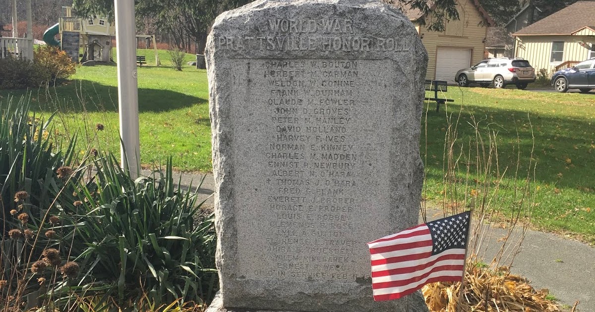 Tangled Roots and Trees Honor Roll Prattsville, New York, World War I