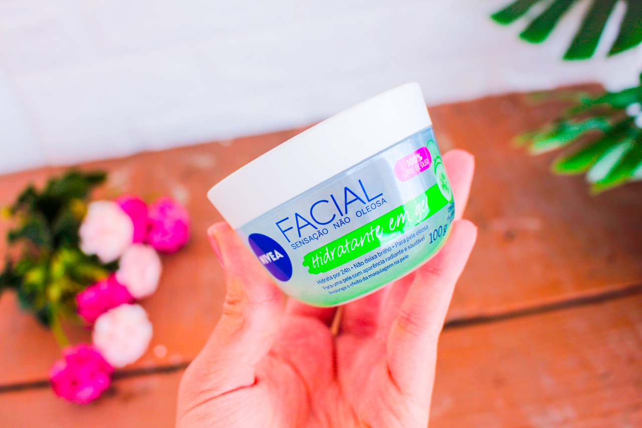 Hidratante Facial em Gel Nivea com Ácido Hialurônico A Chata de Batom