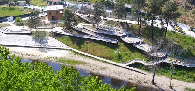 Passadiços na Praia Fluvial do Rabaçal