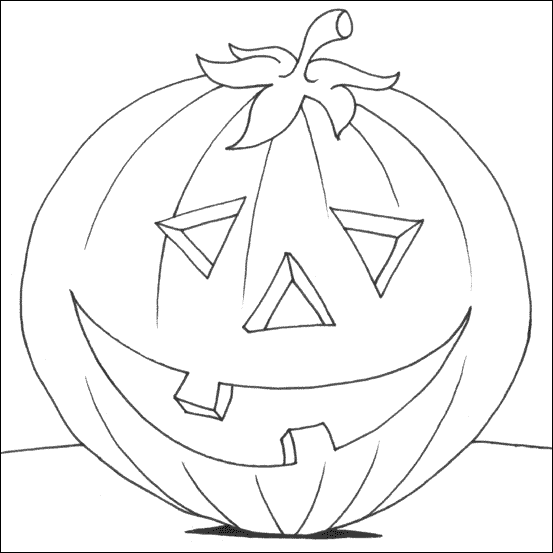 transmissionpress: Pumpkin Face Coloring Pages