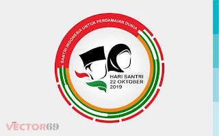 Logo Resmi Hari Santri Nasional (HSN) 2019 Santri Indonesia Untuk Perdamaian Dunia - Download Vector File SVG (Scalable Vector Graphics) Logo Resmi Hari Santri Nasional (HSN) 2019 Santri Indonesia Untuk Perdamaian Dunia - Download Vector File SVG (Scalable Vector Graphics)