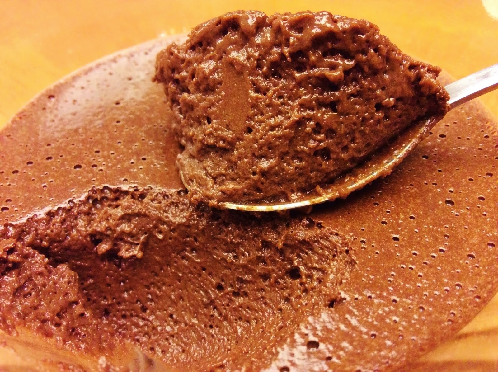 Mousse de Chocolate Proteica (com Whey)