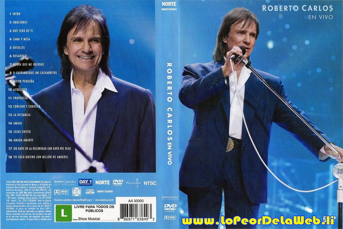 Roberto Carlos en Vivo - Miami 2007 - Concierto en Español