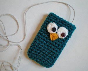 вязание крючком, чехол для телефона, мастер-класс, идеи для творчества, 
