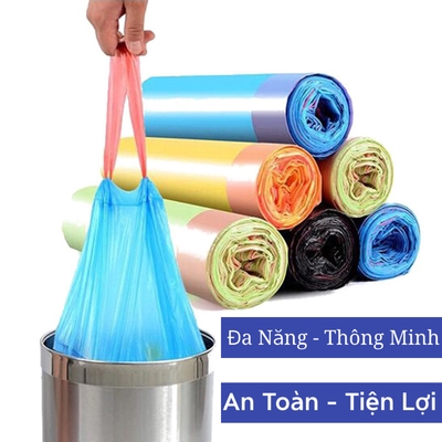 SET 5 CUỘN TÚI RÁC TỰ HUỶ SINH HỌC