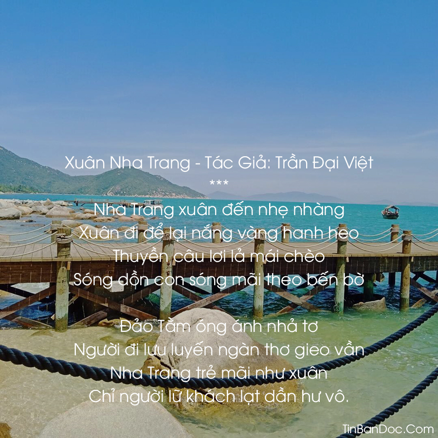 Thơ Nha Trang, 15+ Chùm Thơ & Tình Khúc Thơ Ca Ngợi Biển Nha Trang