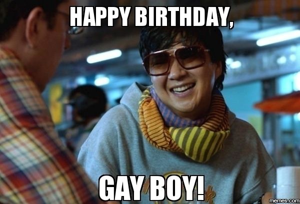 gay happy birthday meme