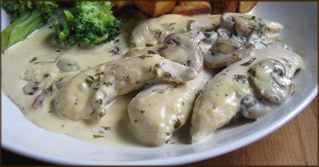 Perfect Mushroom Tarragon Cream Sauce A Glug of Oil