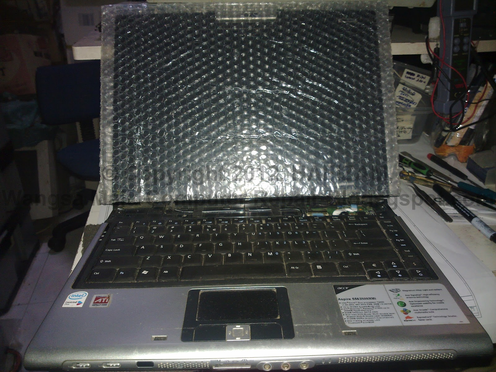 WANGSA MAJU COMPUTER REPAIR BAIKPULIH DELL INSPIRON 640M DAN ACER 5563