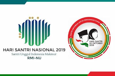 Download Dua Logo Dan Tema Hari Santri Nasional 2019 Ayo