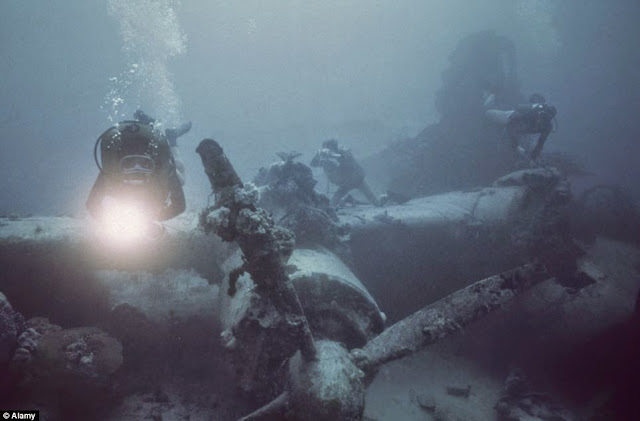 Islas Chuuk, el mayor cementerio de barcos del mundo