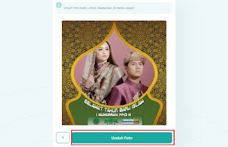 cara membuat twibbon tahun baru islam dengan twibbonizecom 4- kanalmu