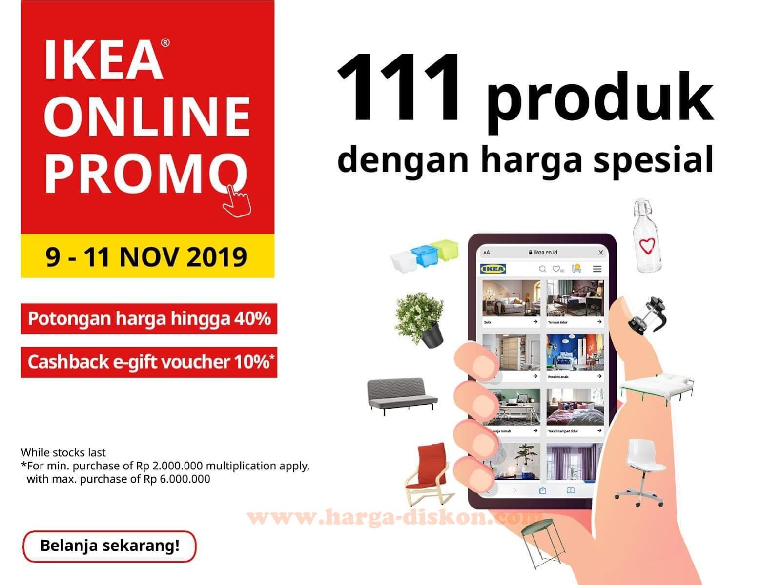 Siapsiap serbu IKEA online promo di tanggal 9 11 November 2019