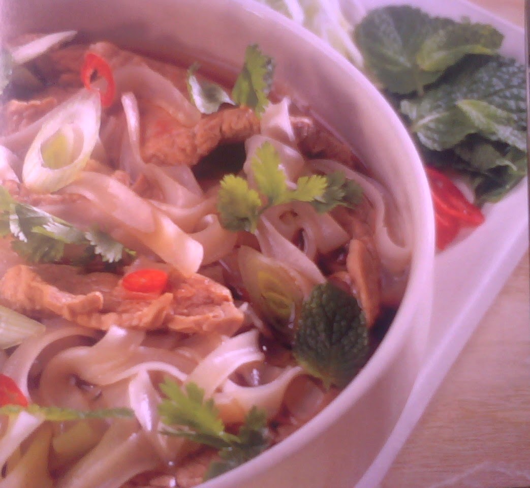 Vietnamese Beef Rice Noodle Soup Food Recipe Library