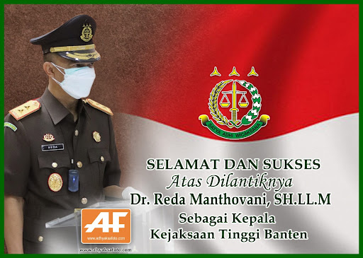 Ucapan Selamat Kajati Banten