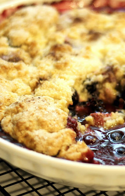 Cooking With Mary and Friends: Mixed Berry Cobbler
