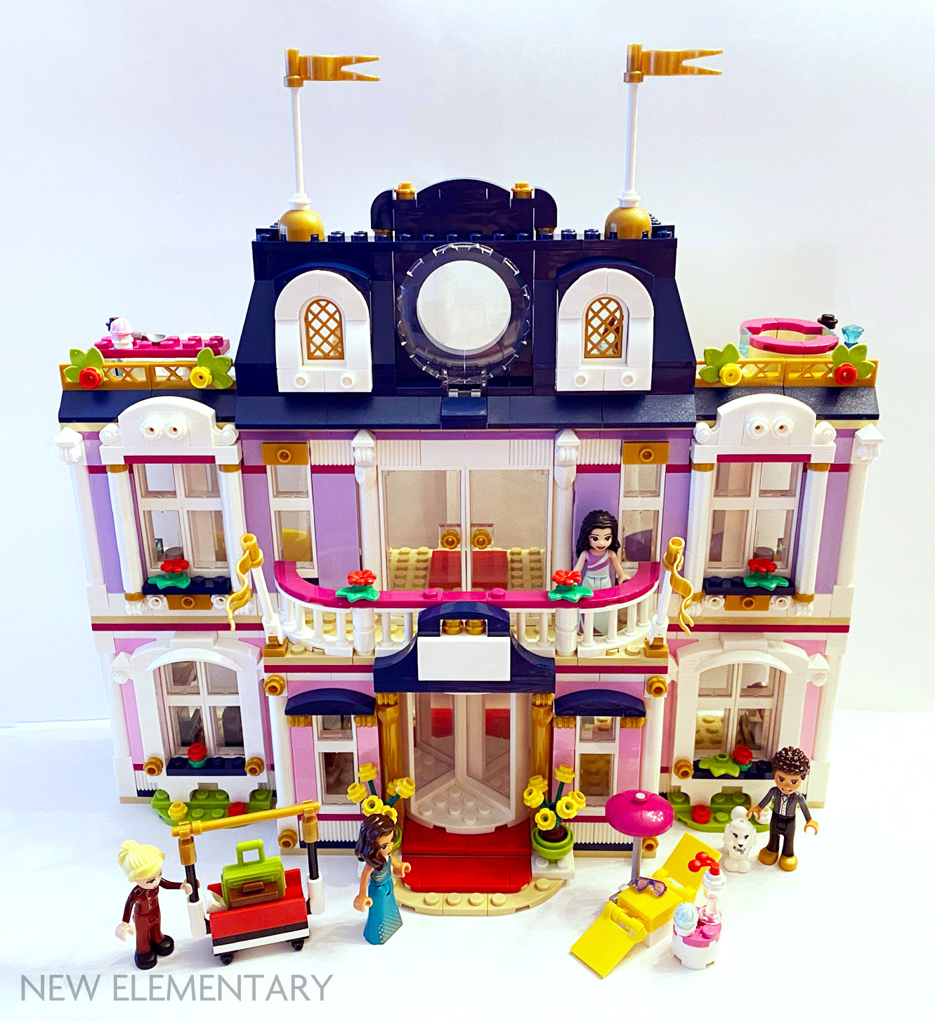 LEGO Friends 41684 Grand Hotel in the town of Heartlake