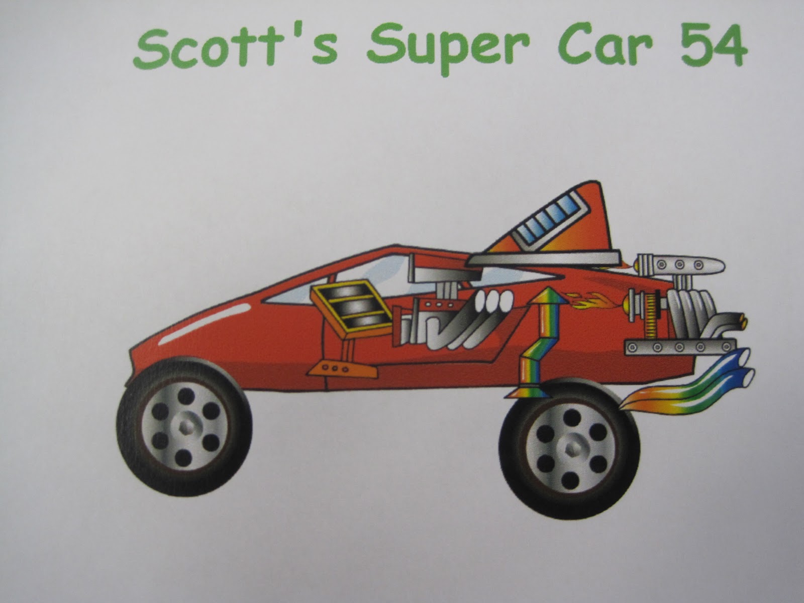 Kindergarten Faith: If I Built a Car