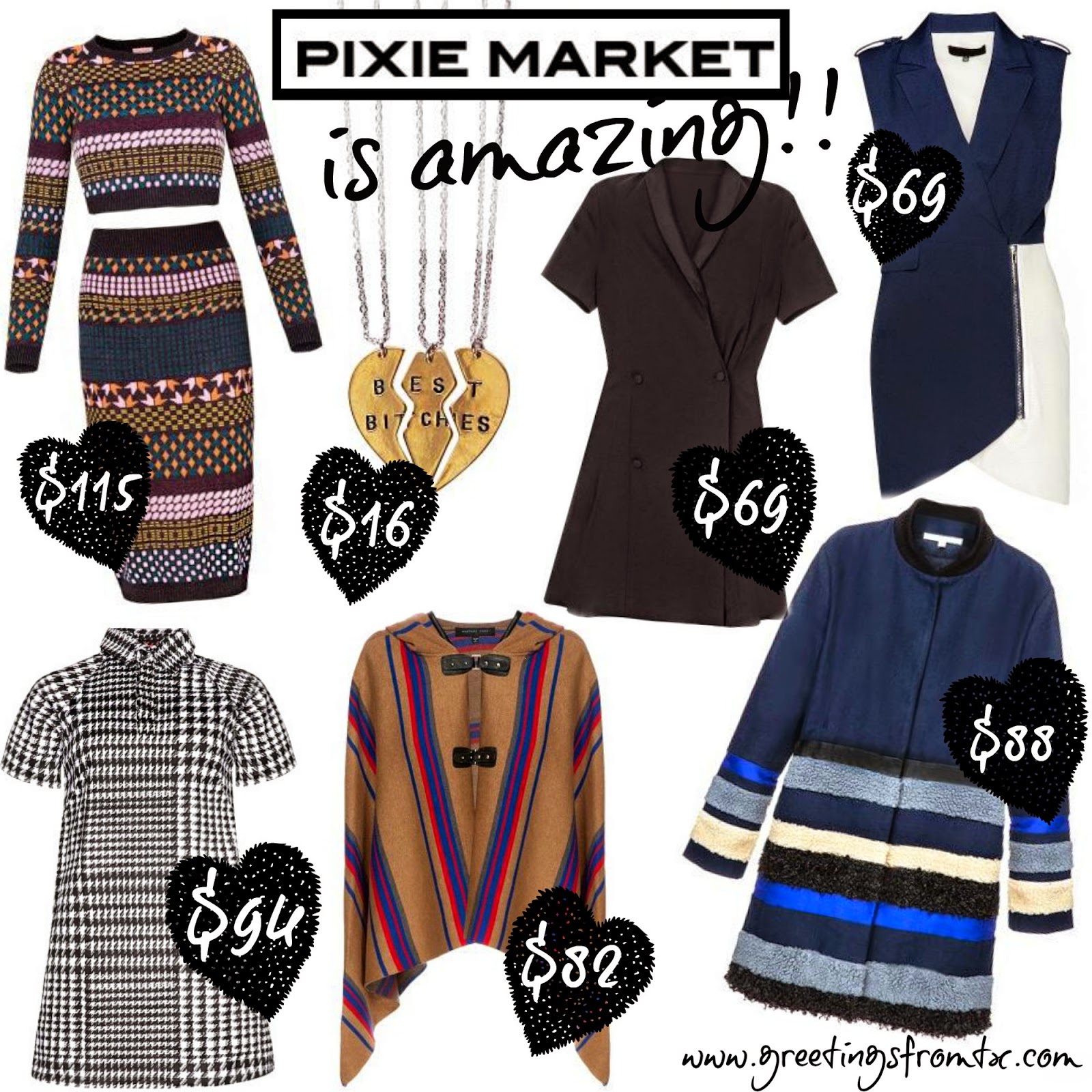 Greetings from Texas MODERN DAY DISCOVERY PIXIE MARKET