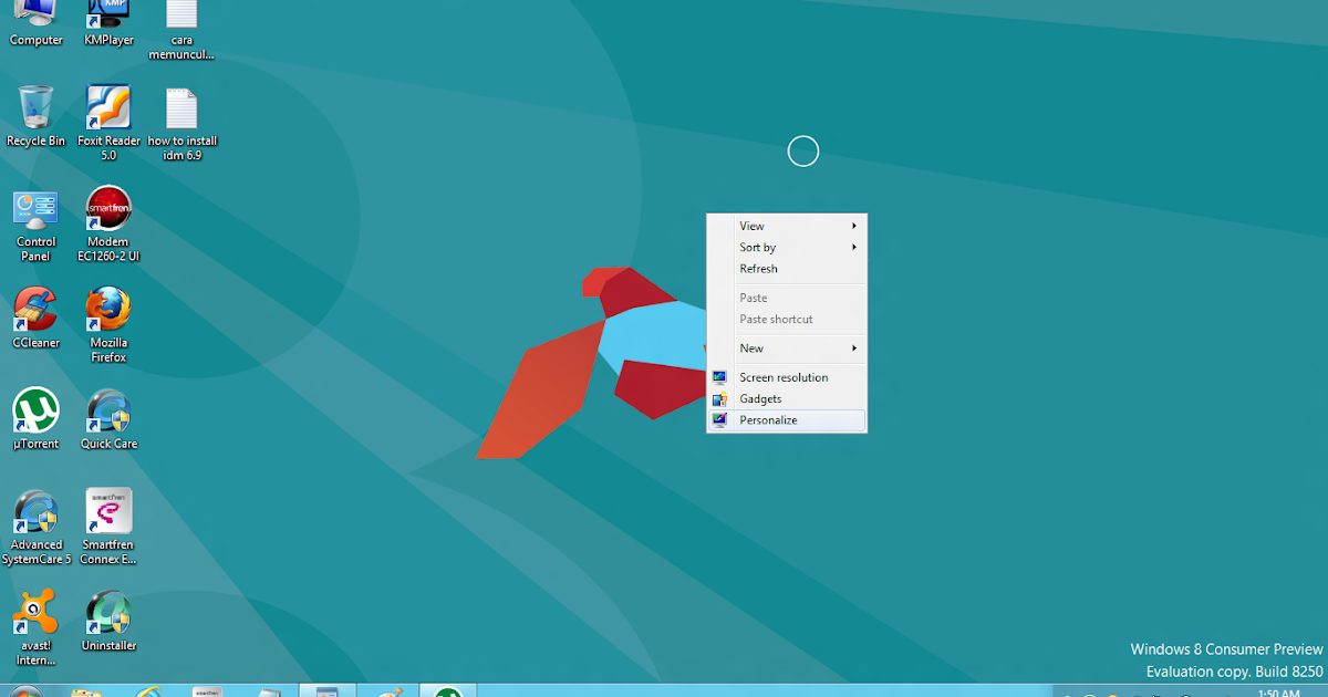 Hariyantos Blog Cara Menampilkan My Computer Di Desktop Windows 8