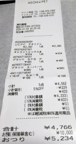 イオンペット 浦和美園 1 4 カウトコ 価格情報サイト