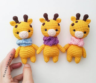 PATRON GRATIS JIRAFA AMIGURUMI 43529