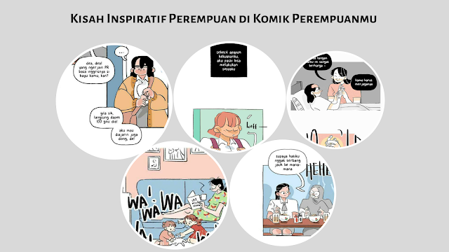 berbagai kisah inspiratif perempuan di komik perempuanmu