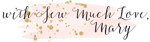 with sew much love, mary blog signature