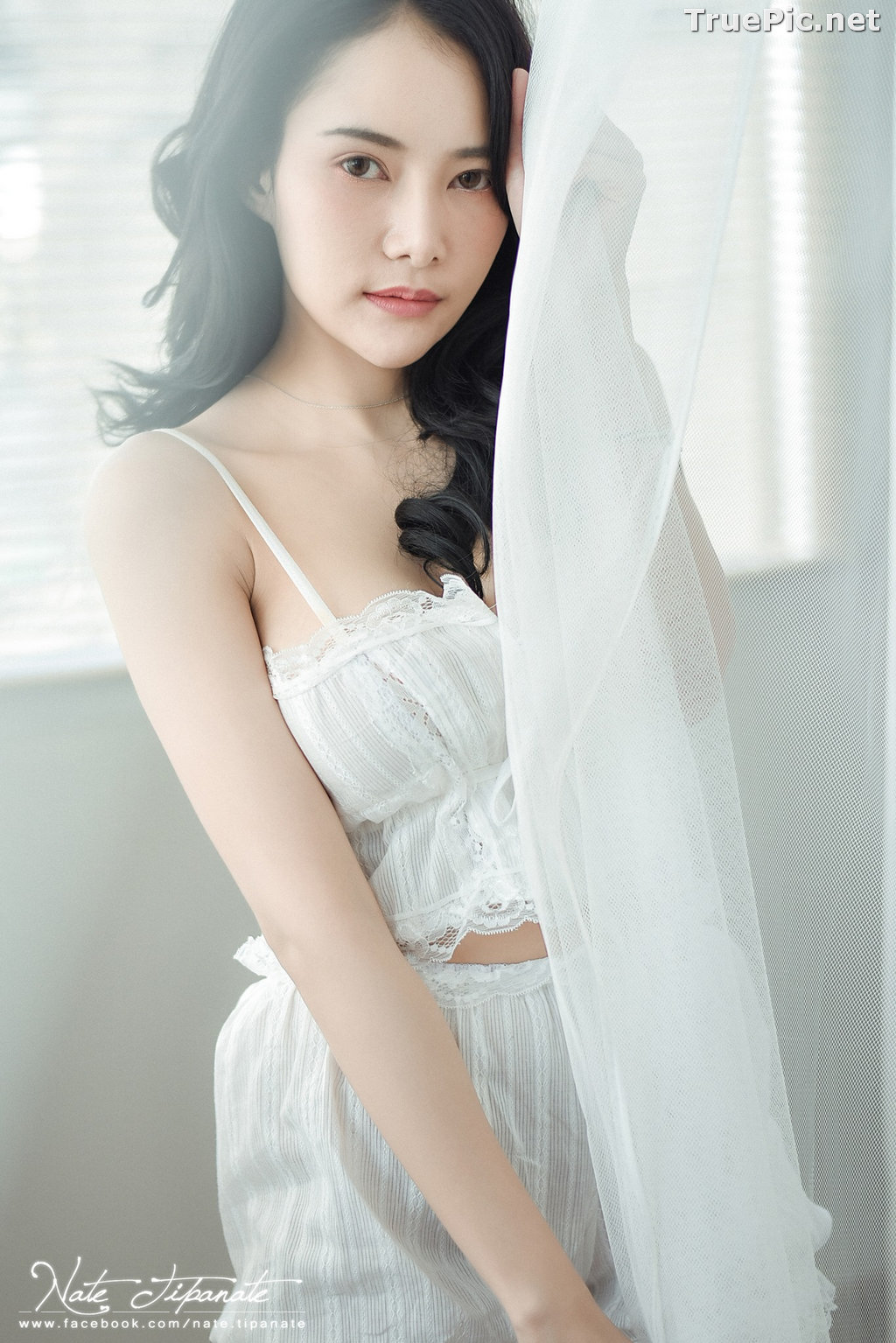 Image Thailand Model - Nattanicha Pw - Beautiful In White Sleepwear - TruePic.net - Picture-24