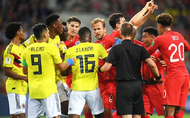 England beat Colombia 4-3 on penalties to reach 2018 FIFA World Cup quarter-finals