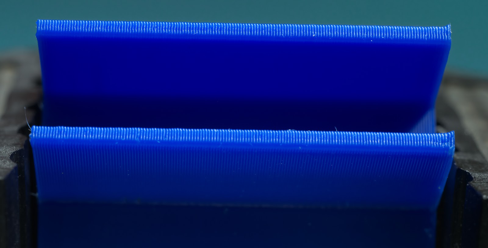 the "normal" print homed only at the start of the print