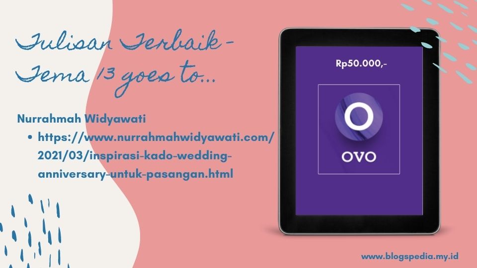 tulisan terbaik tema 13