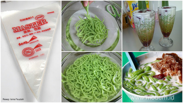 Cara Membuat Cendol Tanpa Menggunakan Cetakan Bacaan Harian