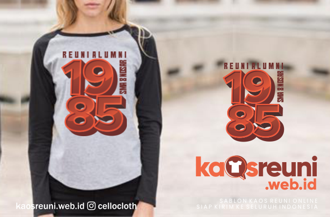 112 Contoh  Desain Kaos Reuni Model Logo Warna Kata Kata 