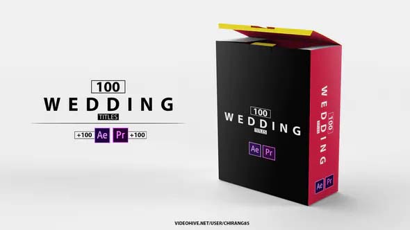 Videohive – 100 Wedding Titles of Love Free Download 100 Wedding Titles of Love
